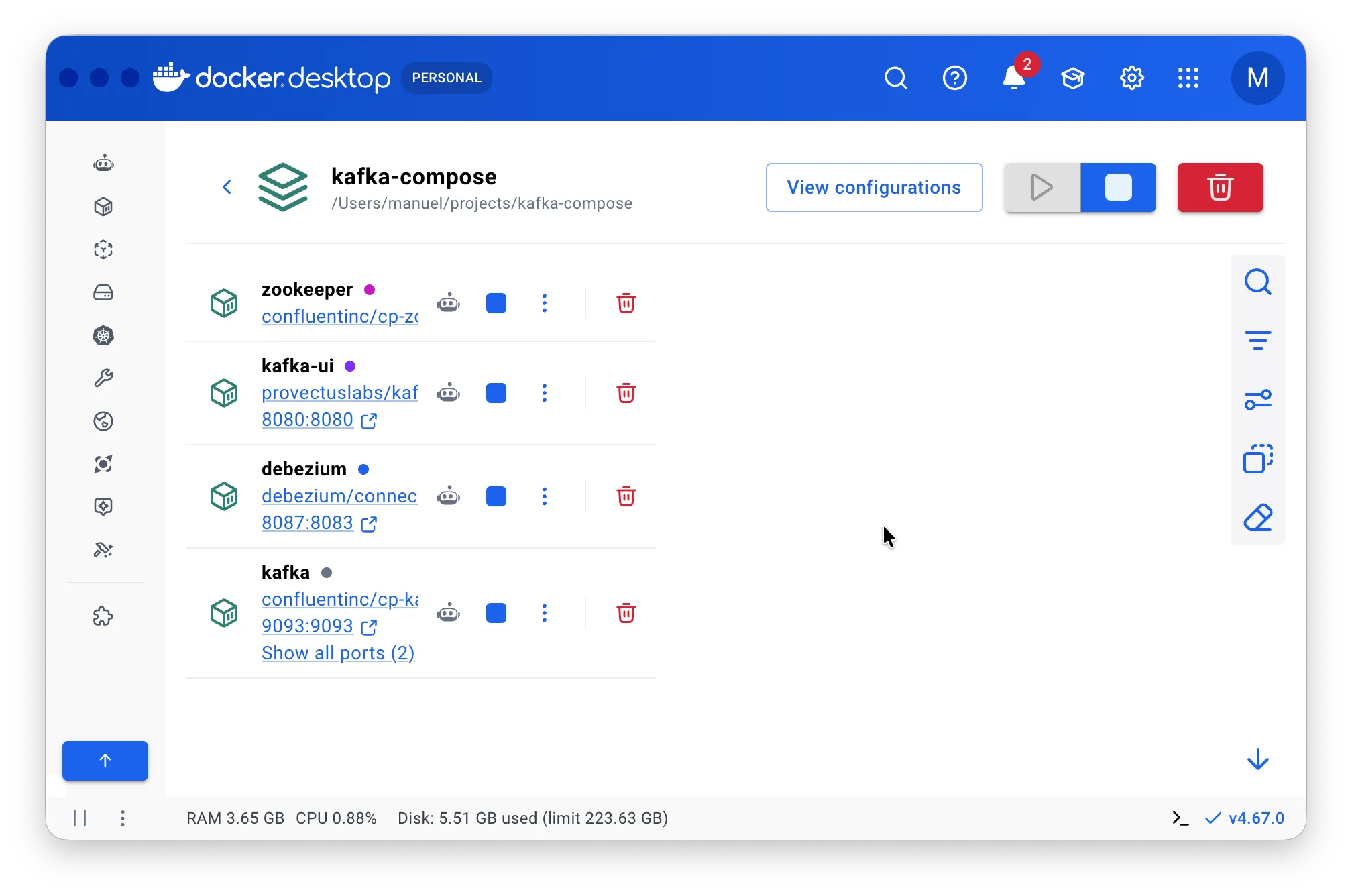Docker project
