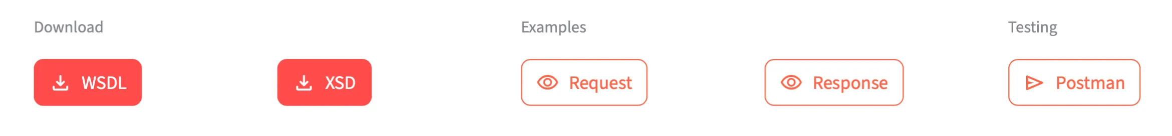Options available after describing the desired structure